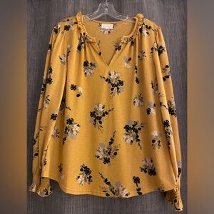 Melloday Mustard Yellow Shirt